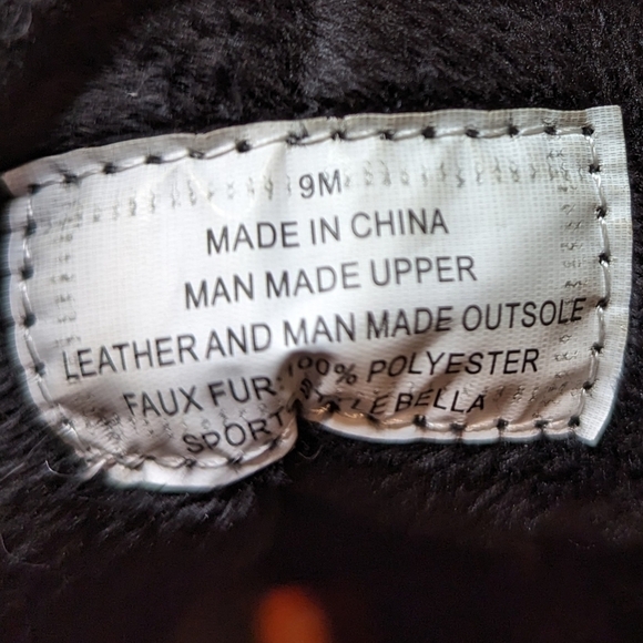 Sporto Bella Waterproof Lace-Up Duck Boot with Zipper Black Floral 9M NIB NWT - Picture 10 of 13